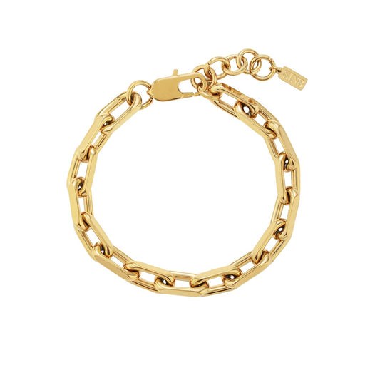 Large Link Bracelet Gold