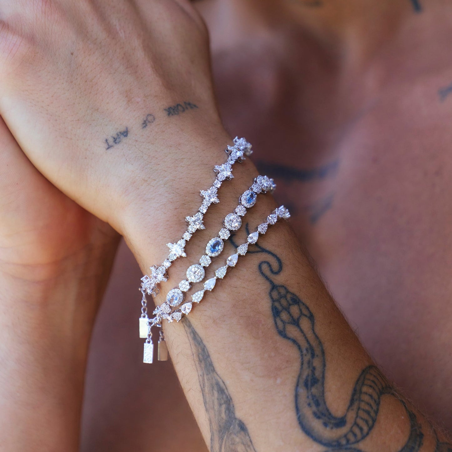 Icy Pear Bracelet