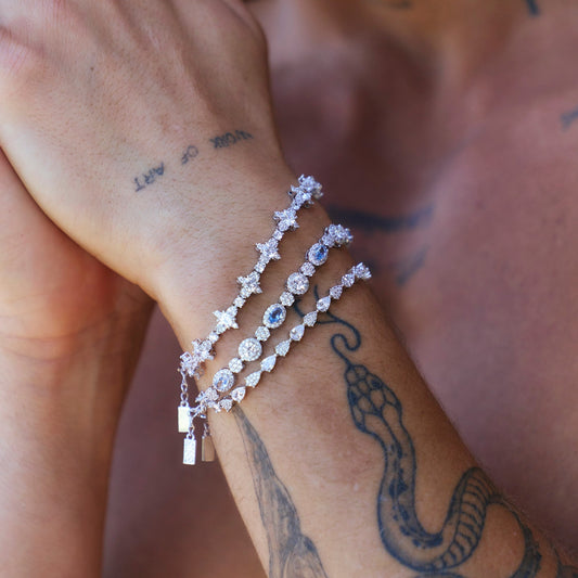 Icy Pear Bracelet