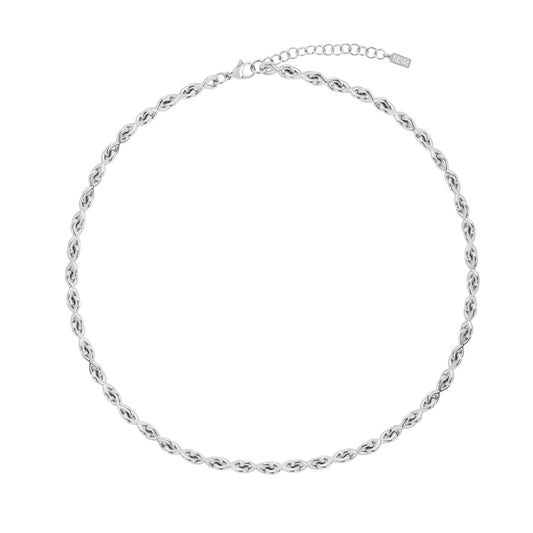 SIN8 Necklace Silver