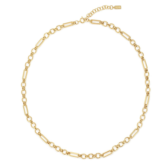 Wire Necklace Gold