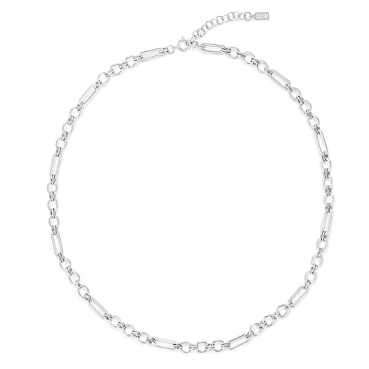 Wire Necklace Silver