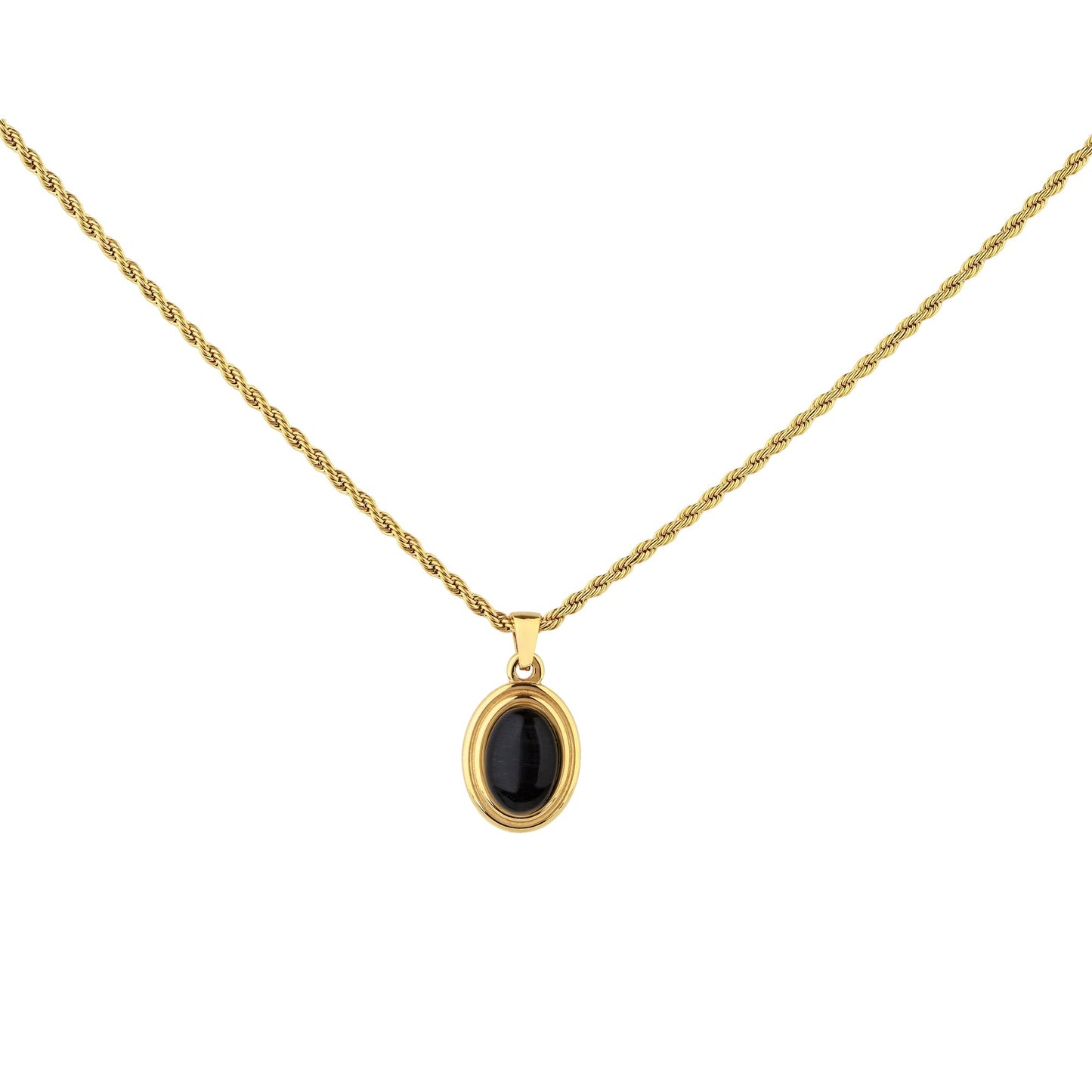 Black Opal Necklace