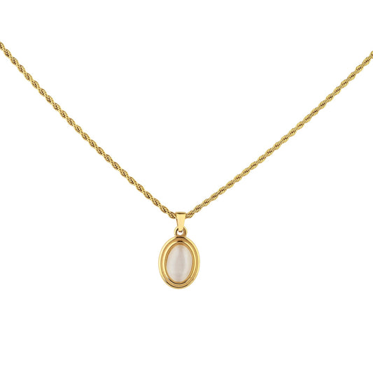 White Opal Necklace
