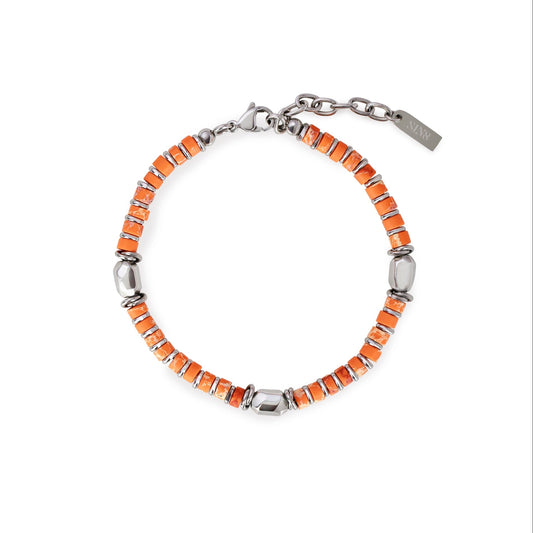 Orange Turquoise Bracelet