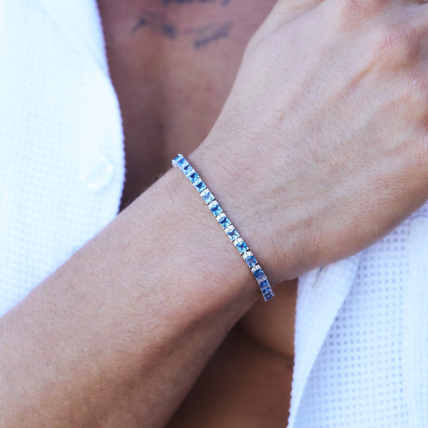 Icy Blue Bracelet