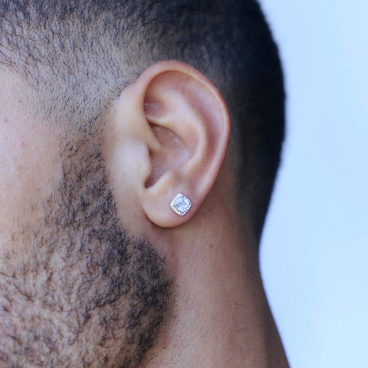 Icy Square Earstud