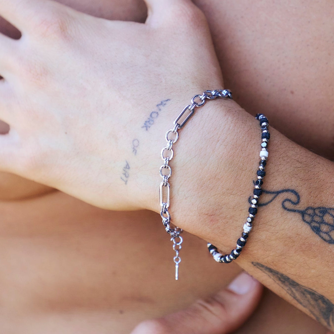 Slim Labradorite Bracelet