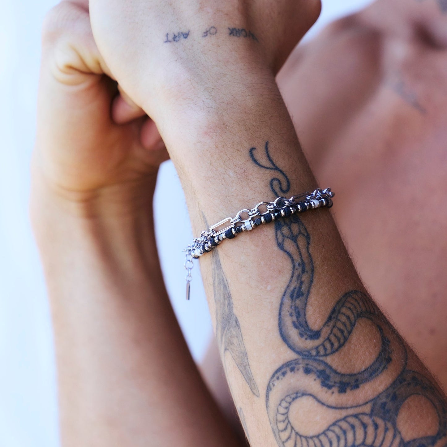 Wire Bracelet Silver