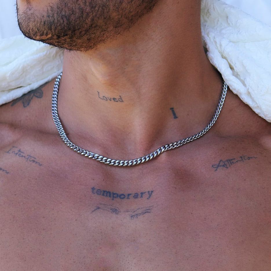 Cuban Chain Silver