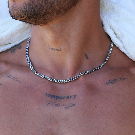 Cuban Chain Silver