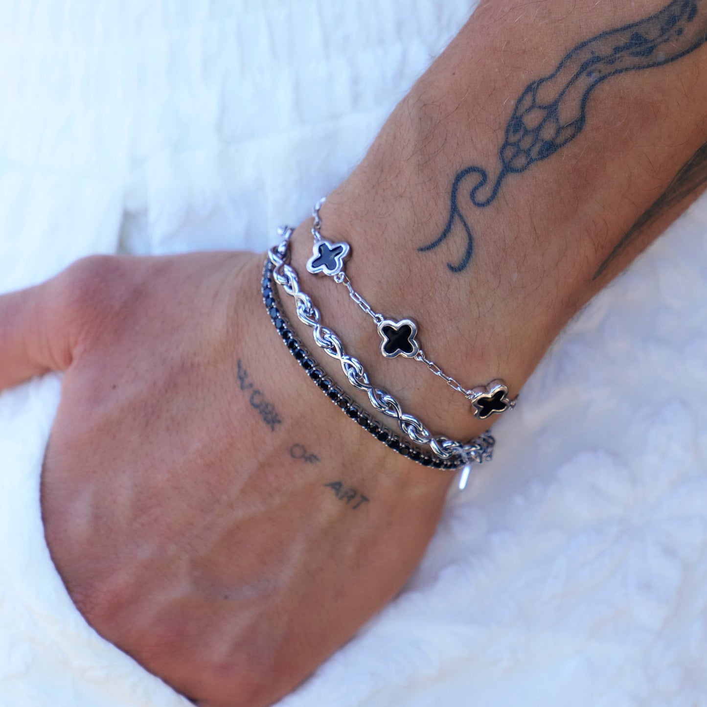 SIN8 Bracelet Silver