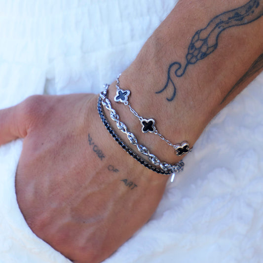 SIN8 Bracelet Silver