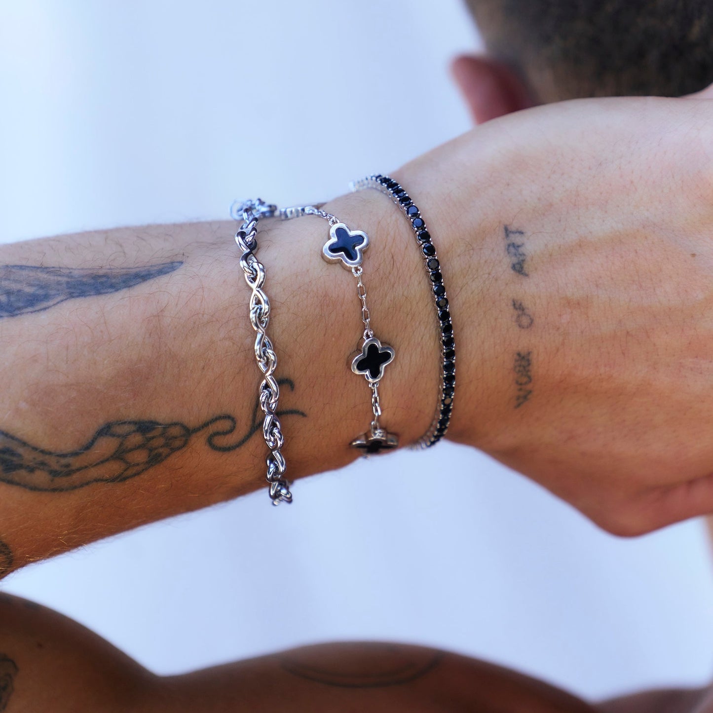 SIN8 Bracelet Silver