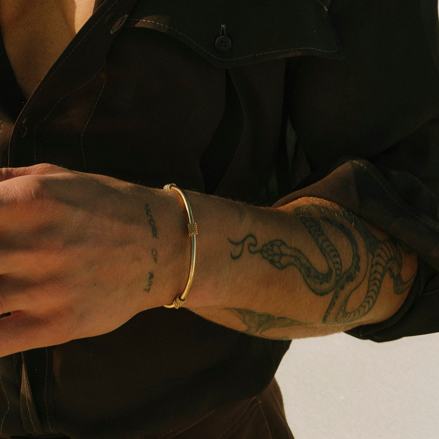 Gold Bangle