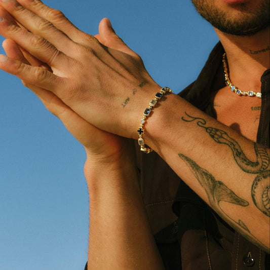 Golden Statement Bracelet